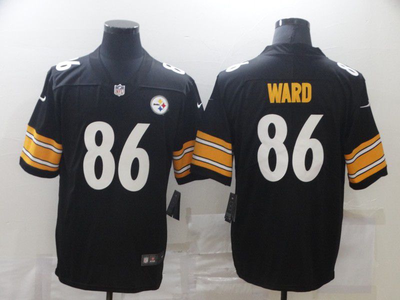Men Pittsburgh Steelers #86 Ward Black Nike Limited Vapor Untouchable NFL Jerseys->arizona cardinals->NFL Jersey